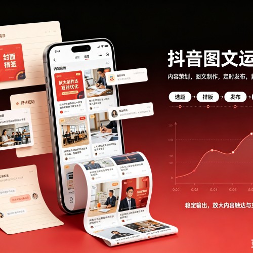 马边抖音图文代运营服务